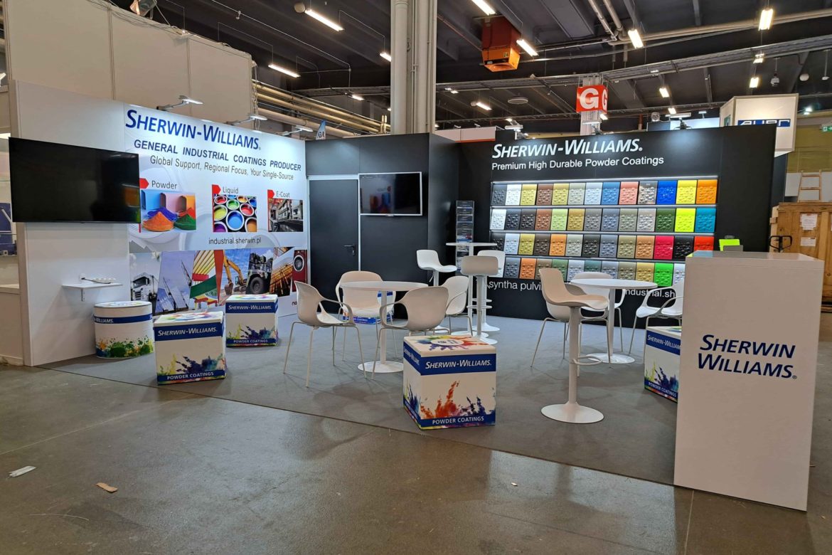 Systemowe stoisko targowe realizacja expo surface 2023 Kielce 2 (1)